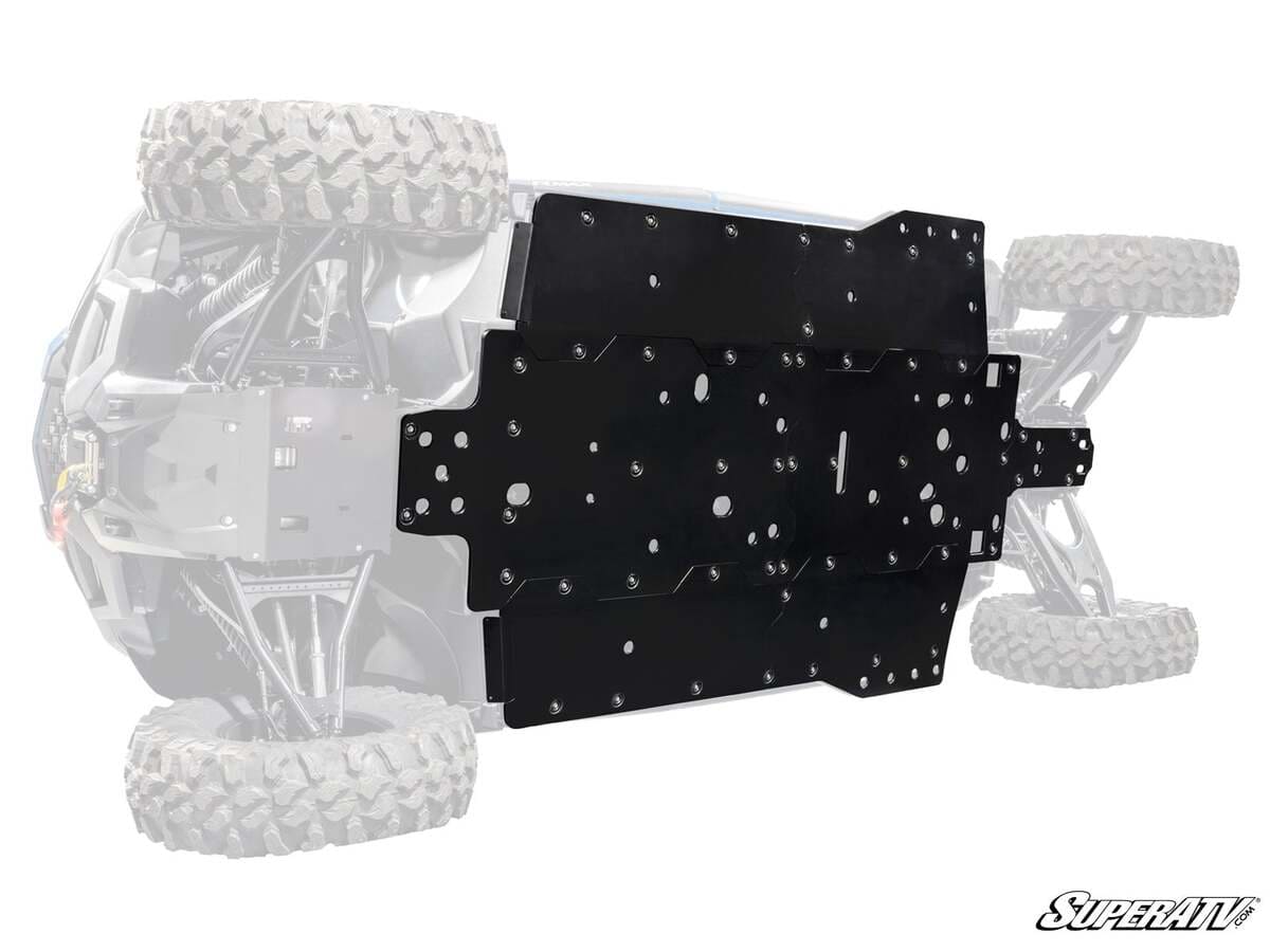 SuperATV 25+ Yamaha Wolverine RMAX4 Full Skid Plate