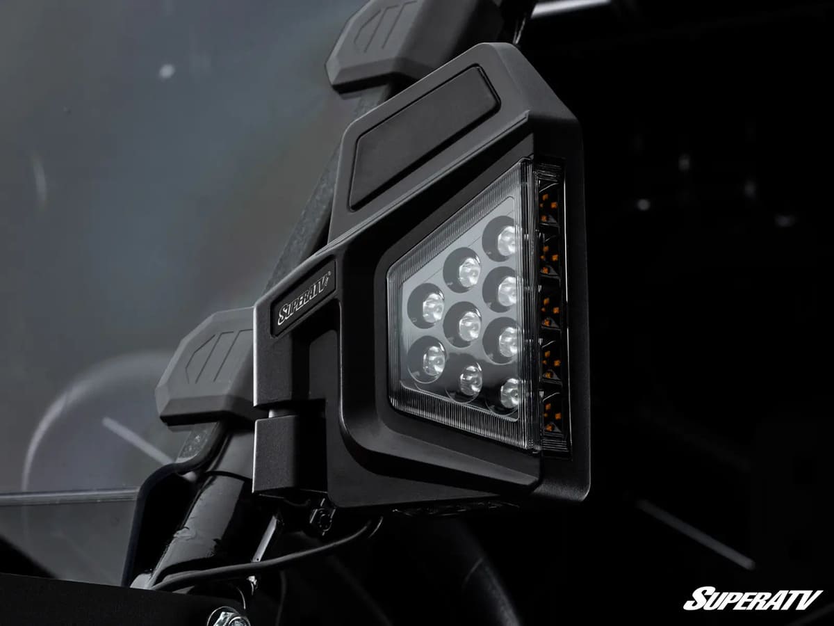 SuperATV Arctic Cat Dual Section LED Side-View Mirrors