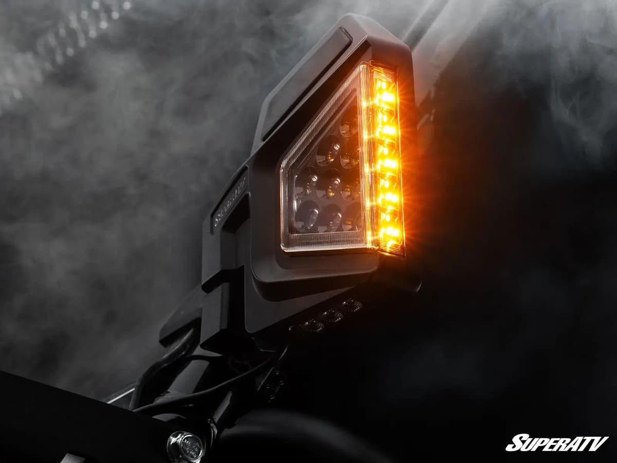 SuperATV Arctic Cat Dual Section LED Side-View Mirrors