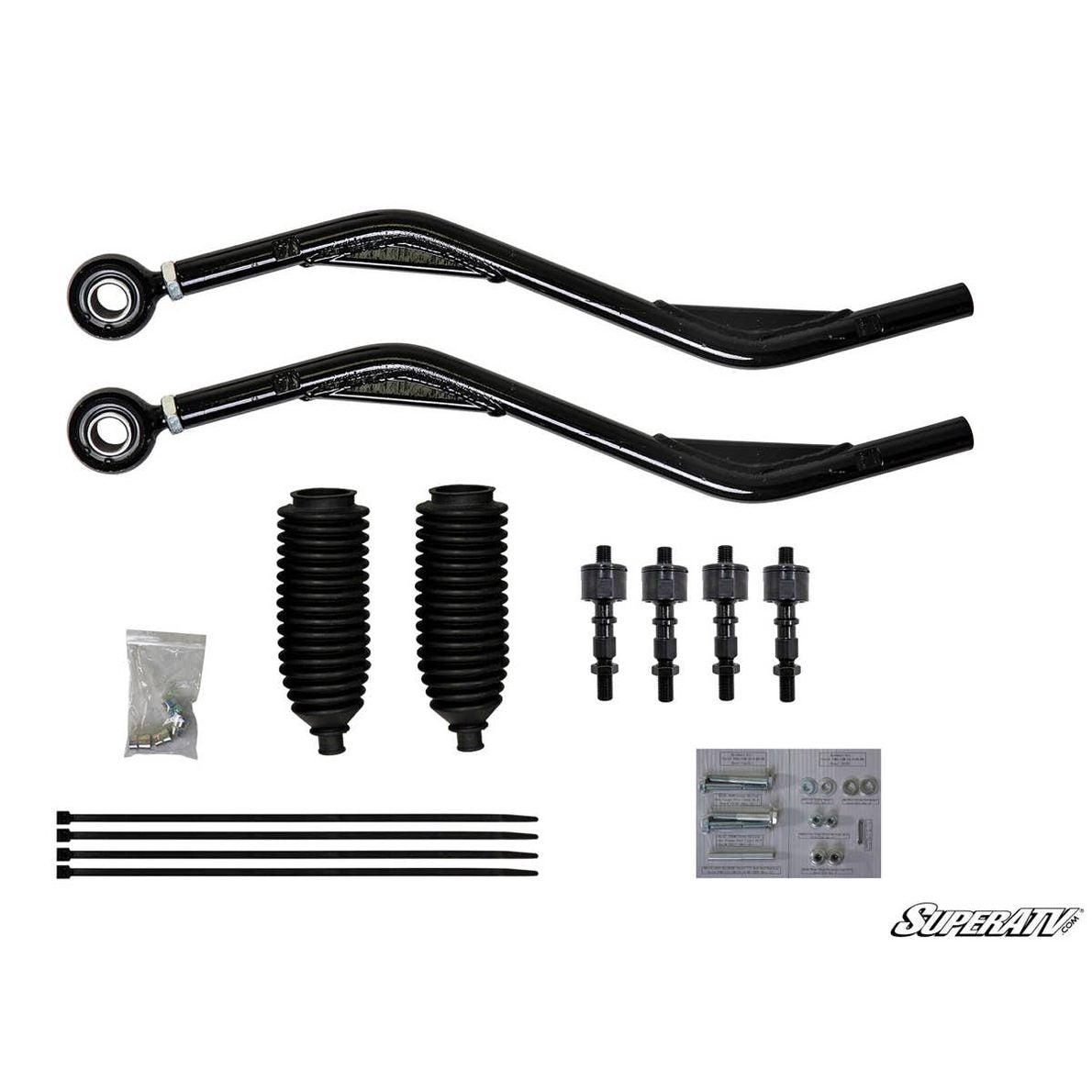 SuperATV Can-Am Commander Heavy Duty Z-Bend Tie Rod Kit