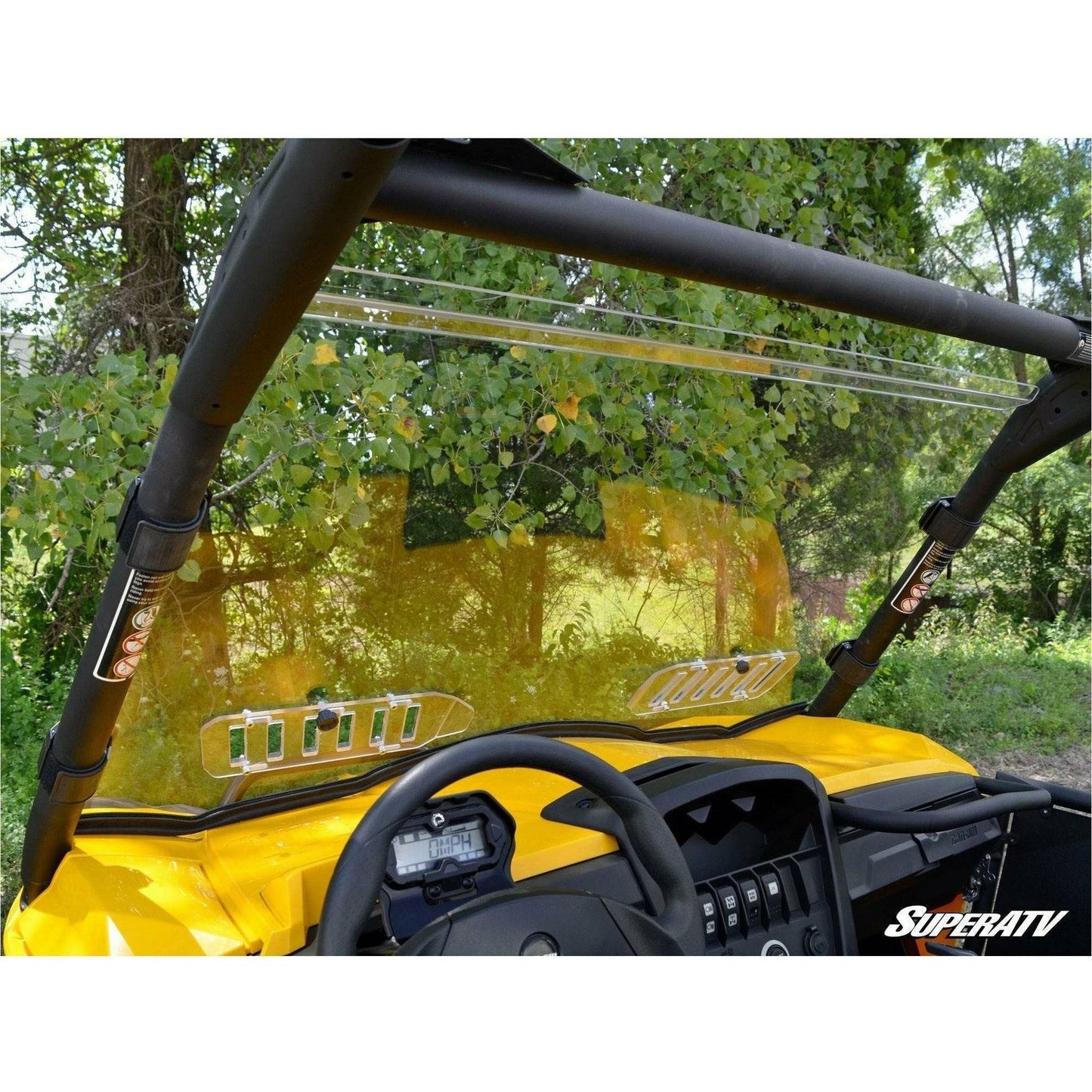 Can Am Commander Vented Full Windshield