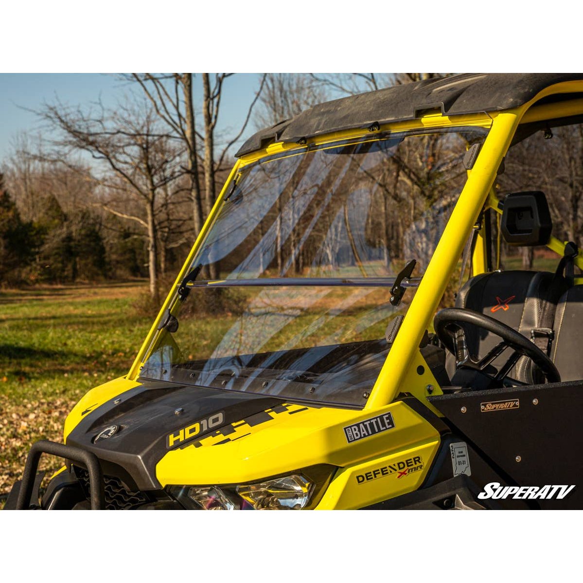 SuperATV Can-Am Defender 3-IN-1 Windshield