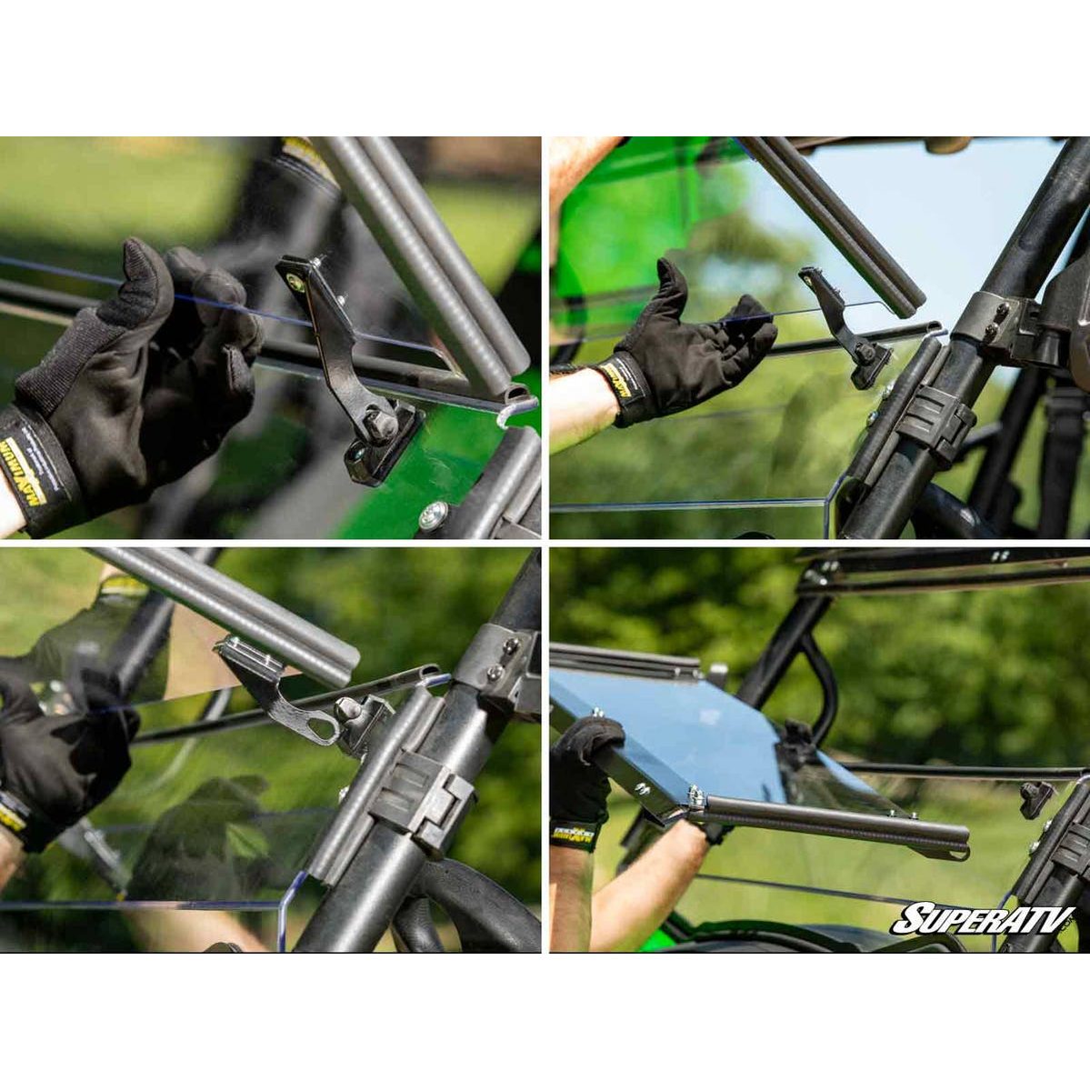 SuperATV Can-Am Defender 3-IN-1 Windshield