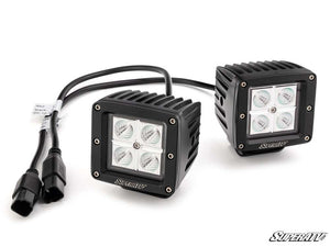 SuperATV Can-Am Defender Rear-Facing LED Cube Lights