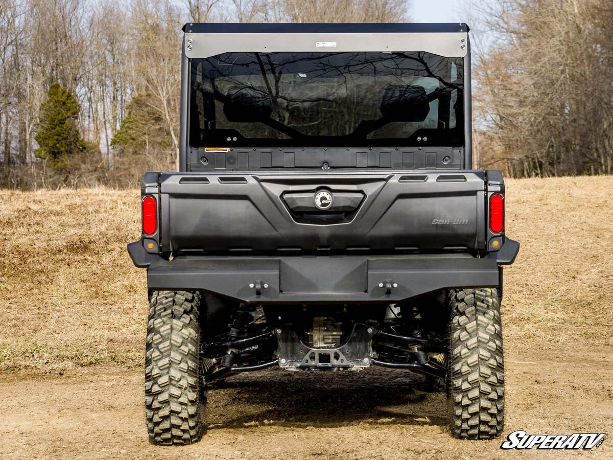 SuperATV Can-Am Defender Rear Glass Windshield