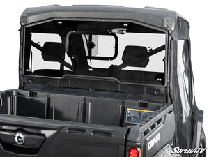 SuperATV Can-Am Defender HD11 Sliding Rear Windshield