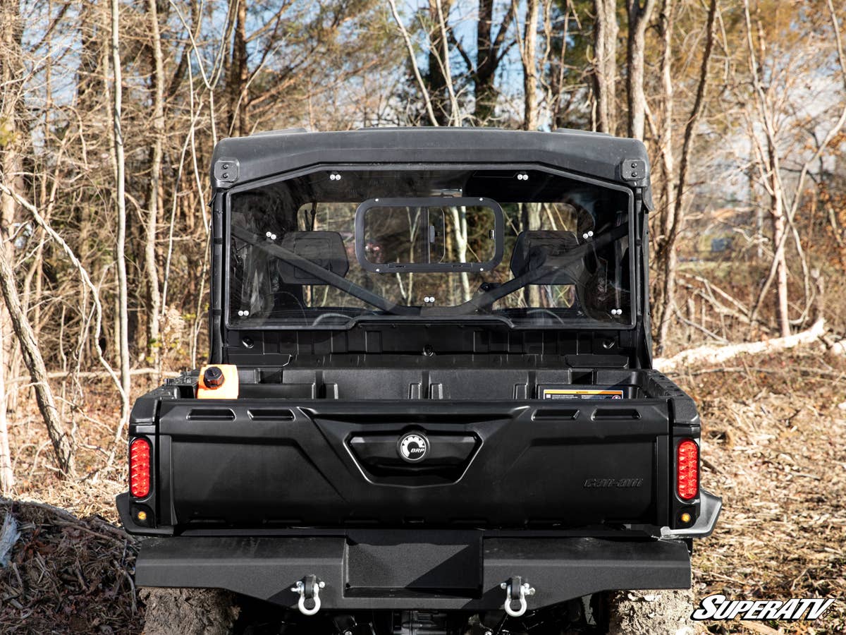 SuperATV Can-Am Defender HD11 Sliding Rear Windshield