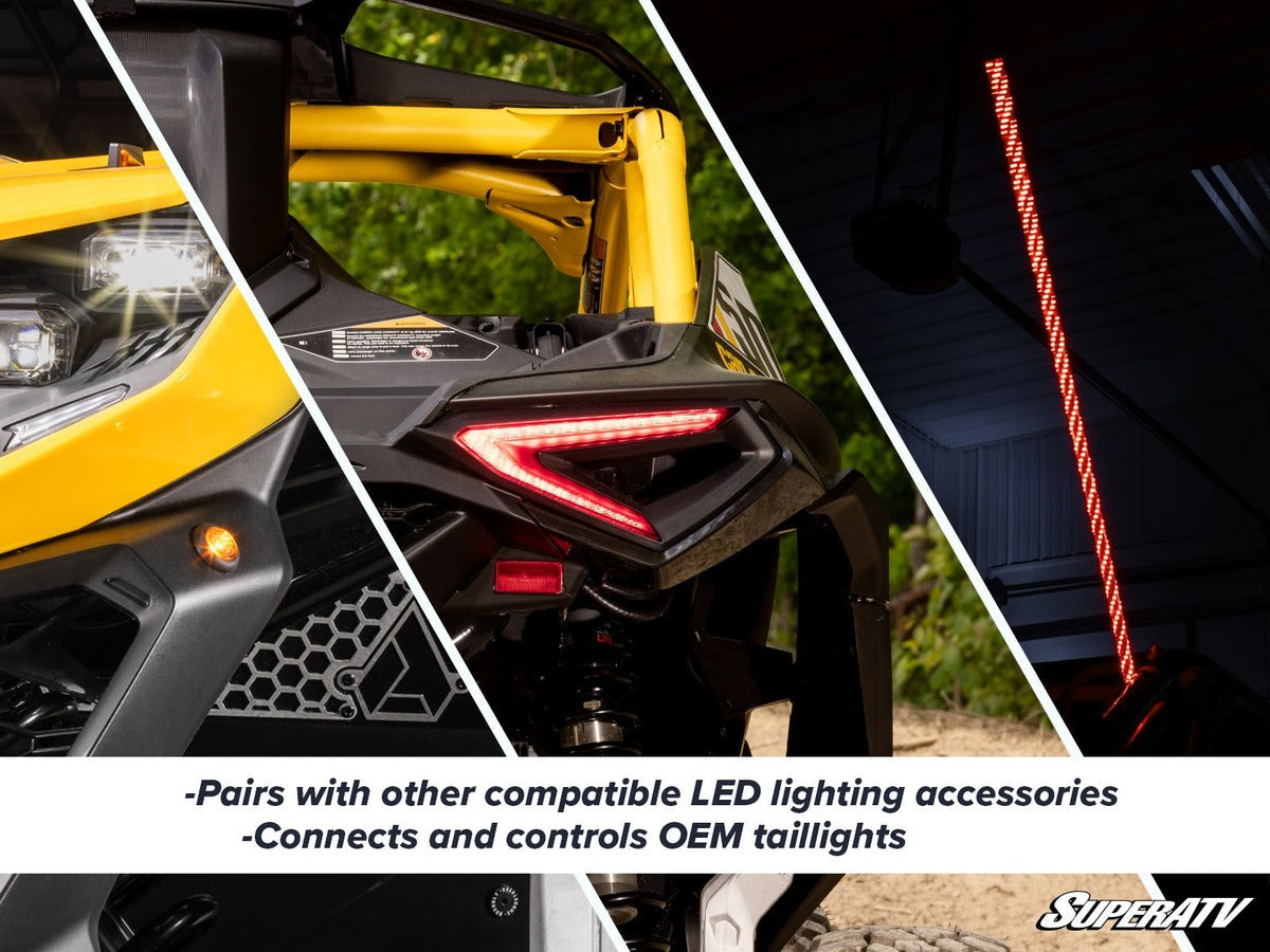 SuperATV Can-Am Maverick R Deluxe Self-Canceling Turn Signal Kit