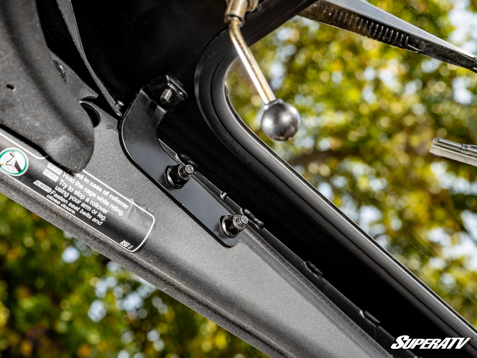 SuperATV Can-Am Maverick R Glass Windshield