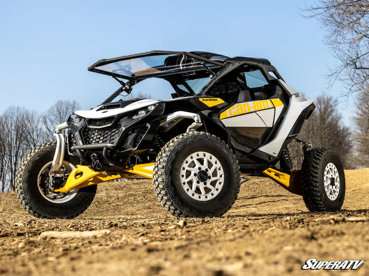 SuperATV Can-Am Maverick R Winch Mounting Plate