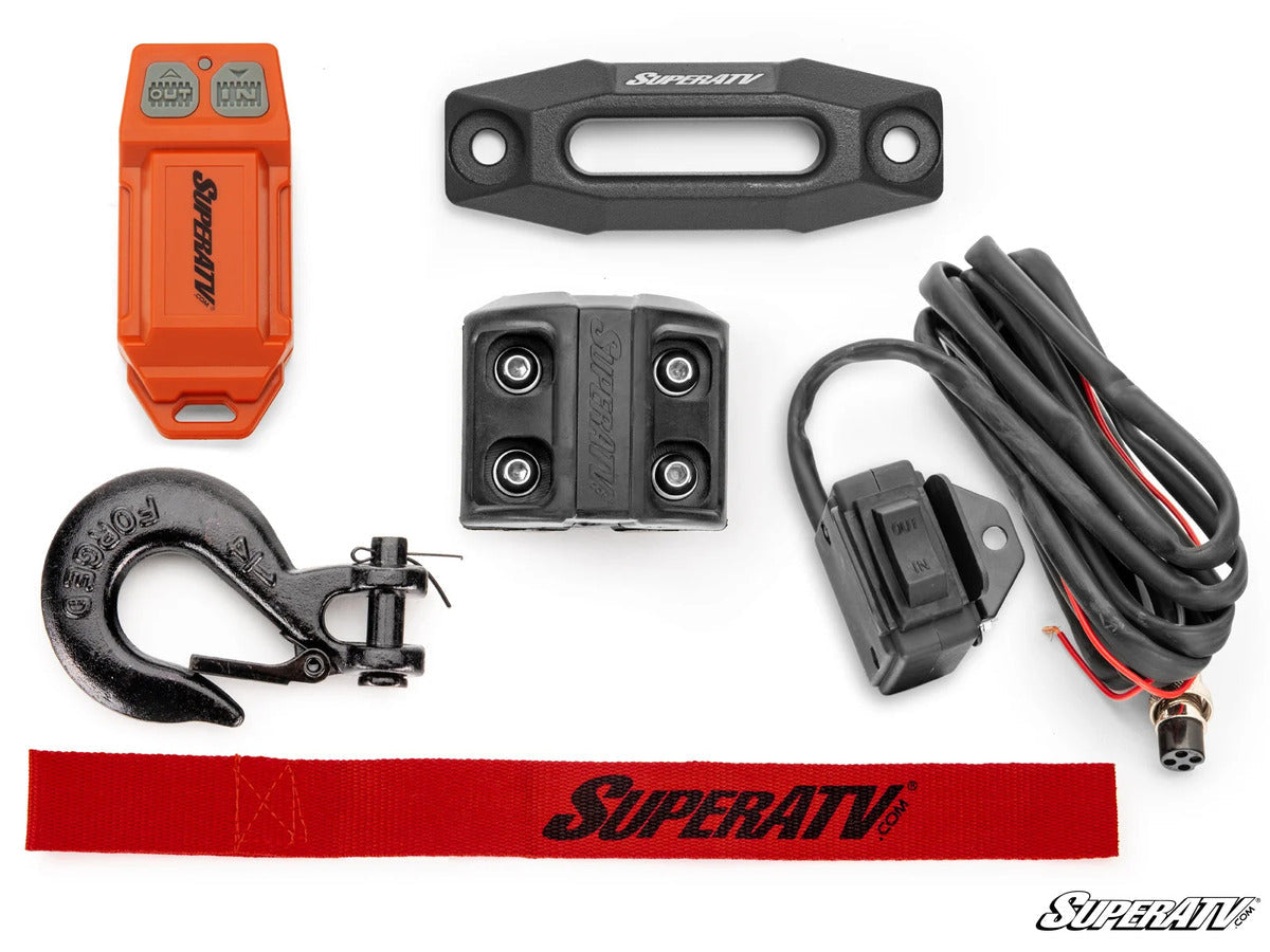 SuperATV Can-Am Maverick R Winch Mounting Plate