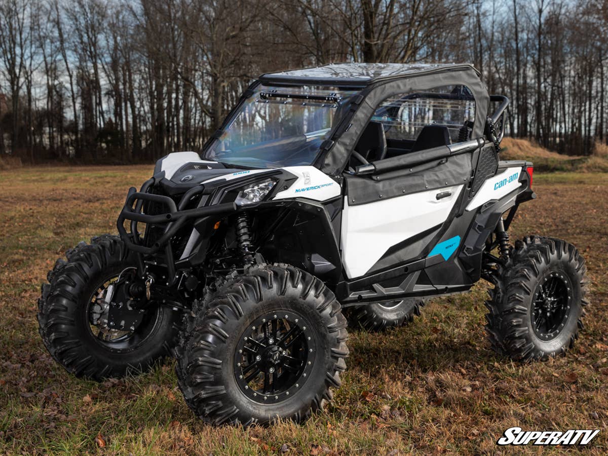 SuperATV Can-Am Maverick Trail Primal Soft Cab Enclosure Upper Doors
