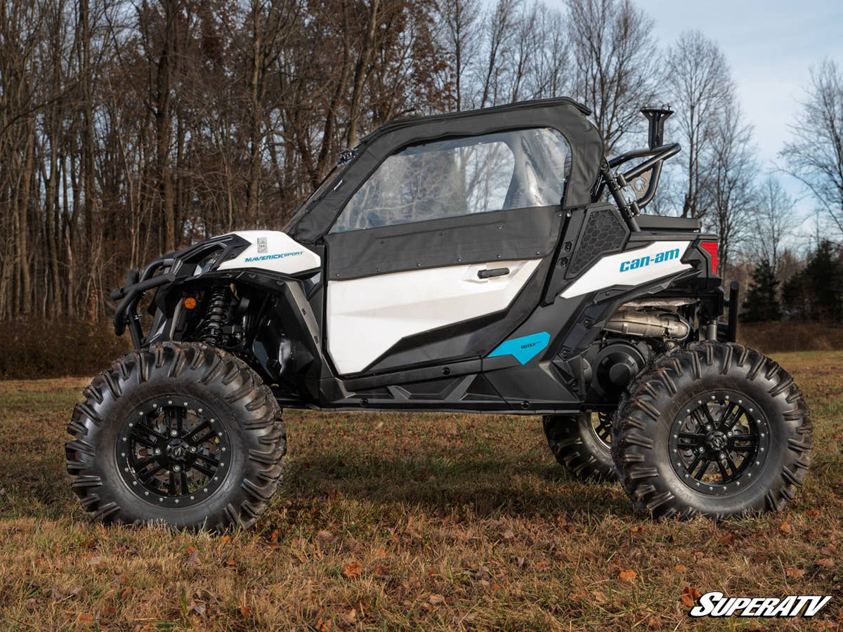 SuperATV Can-Am Maverick Trail Primal Soft Cab Enclosure Upper Doors