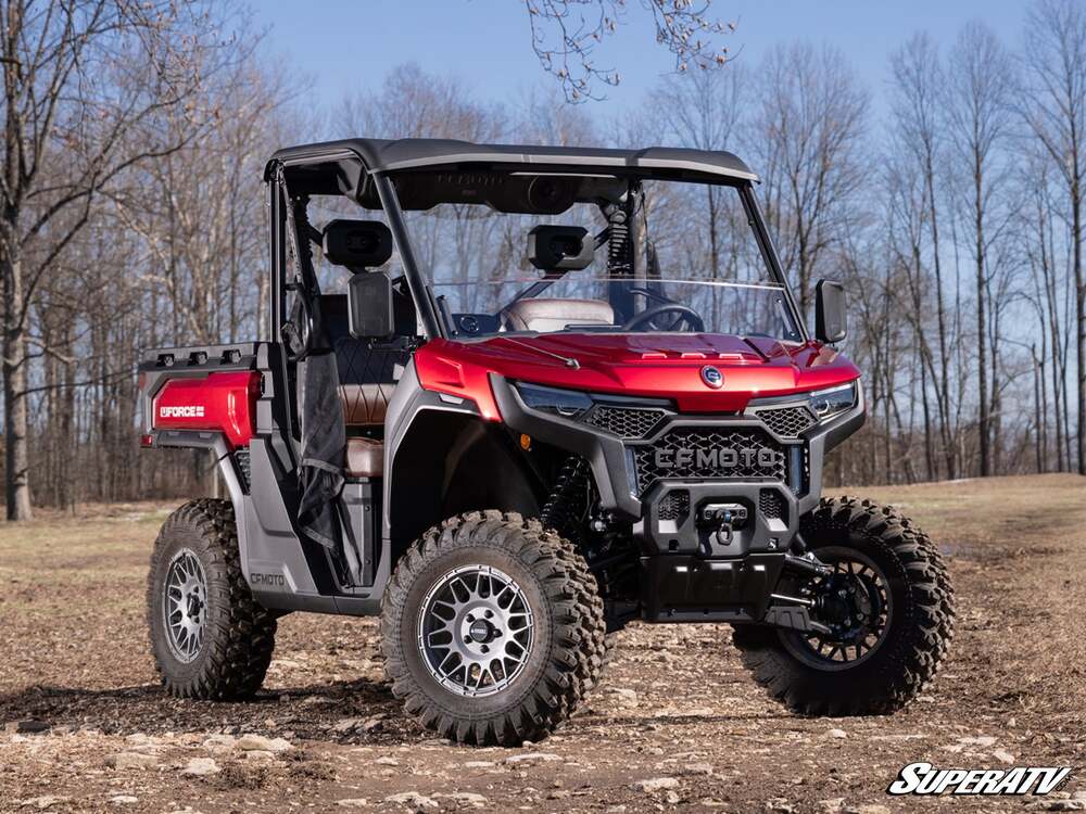 SuperATV CF Moto UForce U10 Pro Half Windshield
