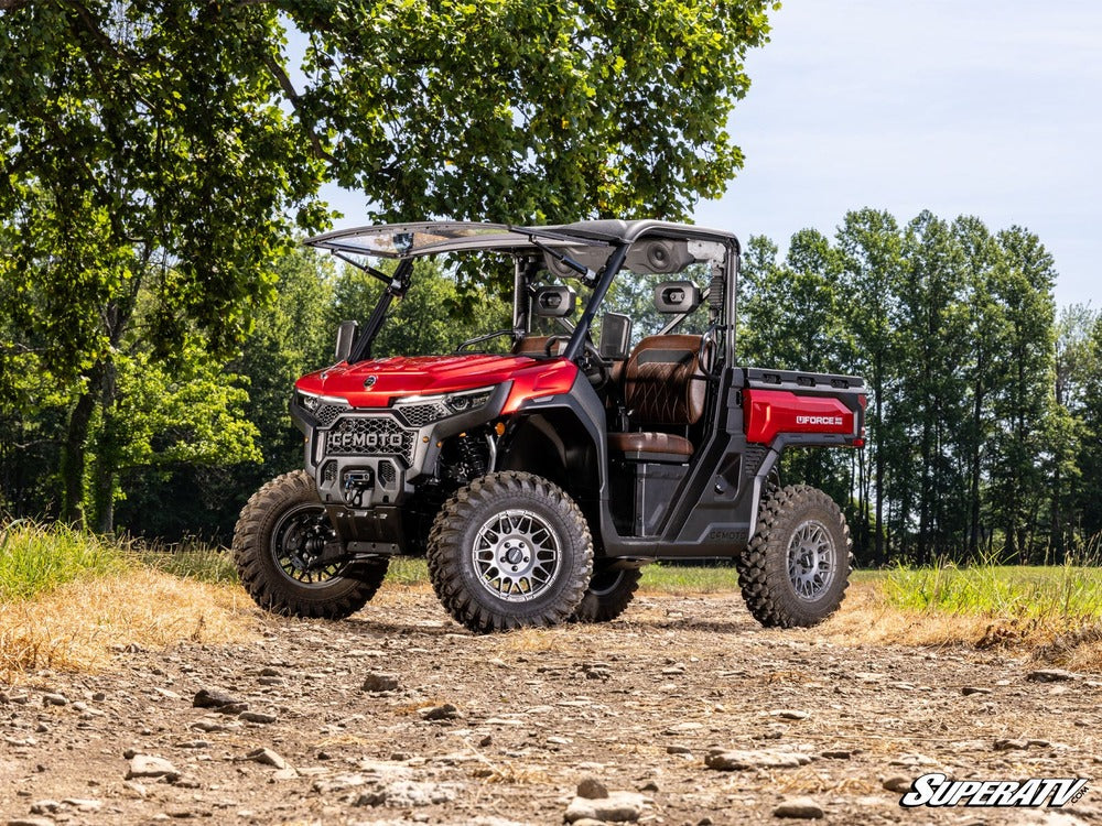 SuperATV CFMOTO '25+ UForce U10 Pro MaxDrive Power Flip Windshield