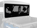 SuperATV CFMoto UForce 1000 Rear Glass Windshield