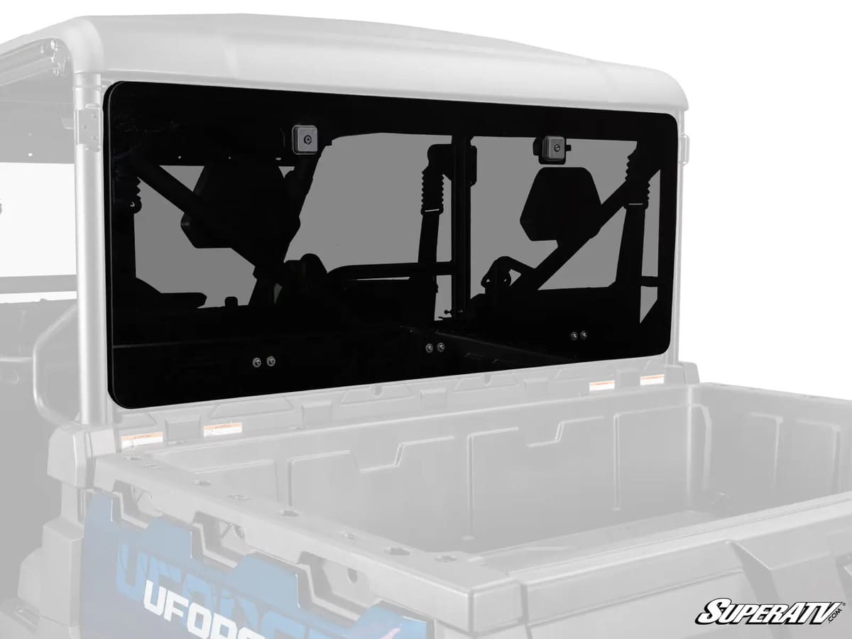 SuperATV CFMoto UForce 1000 Rear Glass Windshield