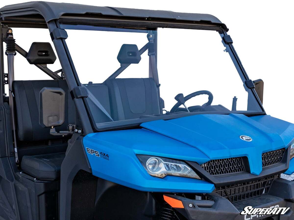 SuperATV Cfmoto Uforce 1000 Scratch Resistant Full Windshield