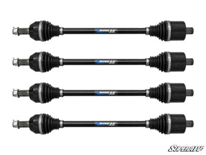 SuperATV CFMOTO ZForce 950 Heavy-Duty Axles—Rhino 2.0