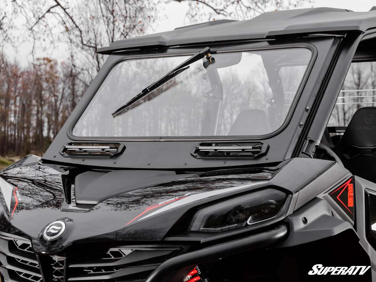 SuperATV CFMOTO ZForce 950 Sport Glass Windshield
