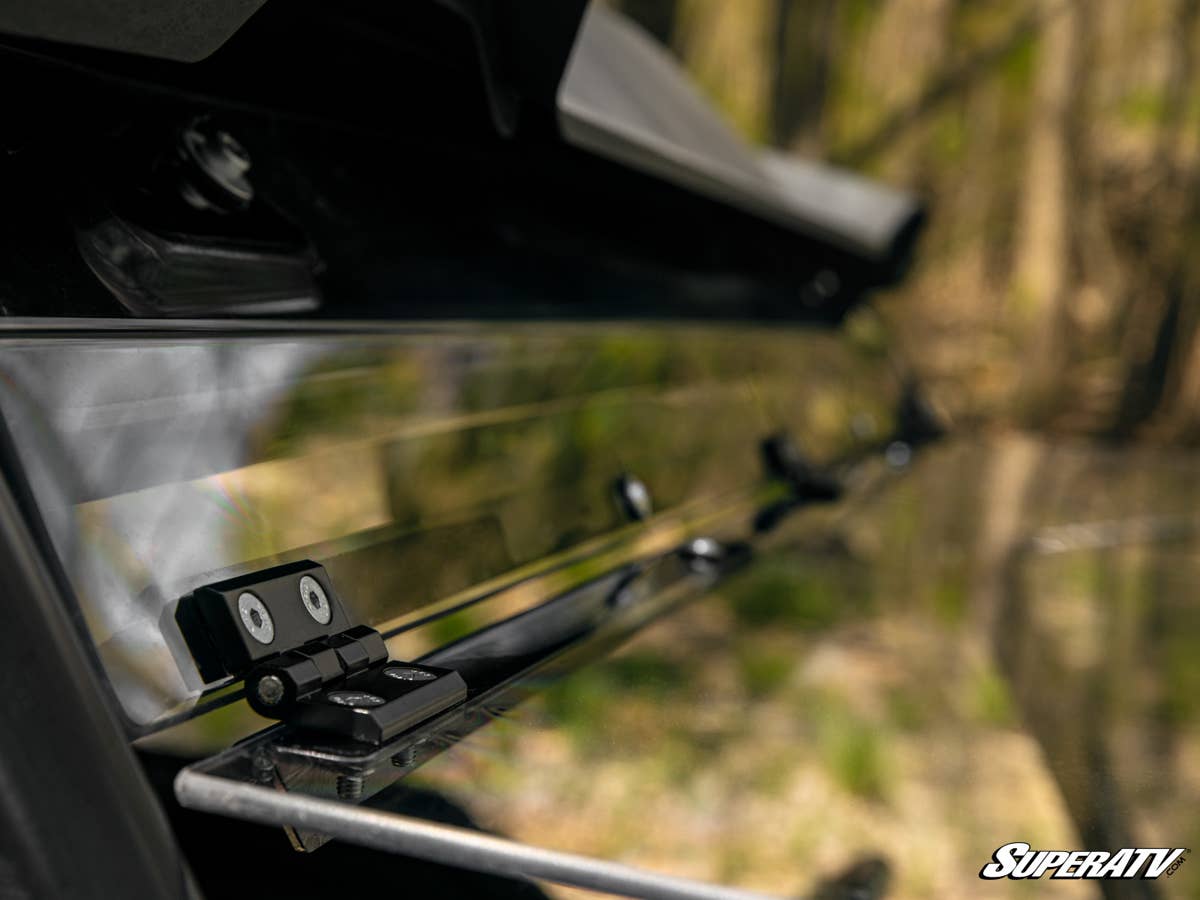 SuperATV John Deere Gator XUV 835 Scratch-Resistant Flip Windshield