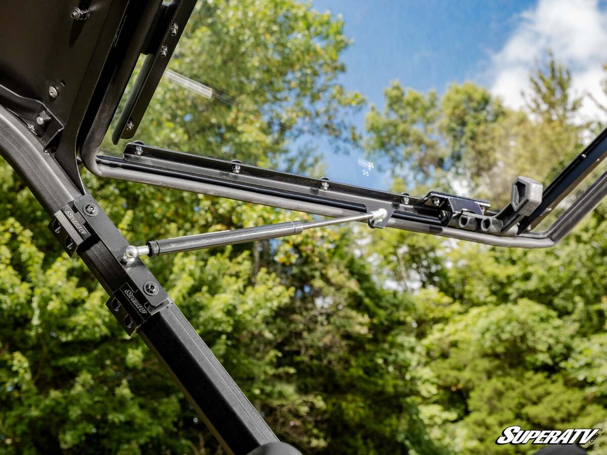 SuperATV Kawasaki Ridge Scratch-Resistant Flip Windshield