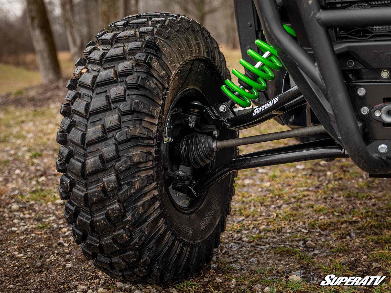 SuperATV Kawasaki Teryx KRX High Clearance 1.5" Forward Offset A-Arms