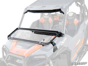 SuperATV Polaris General 1000 Flip-Down Glass Windshield