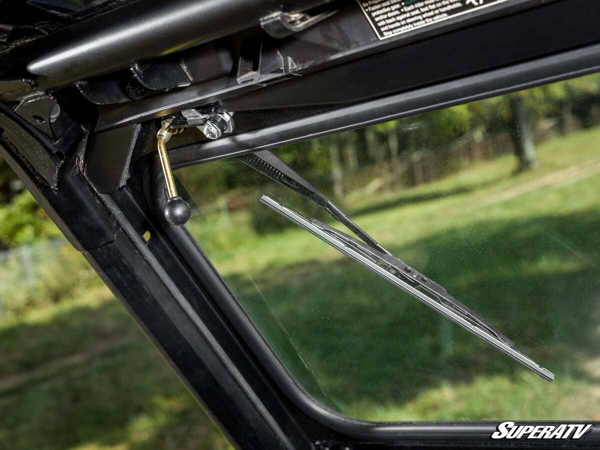 SuperATV Polaris General XP 1000 Flip-Down Glass Windshield