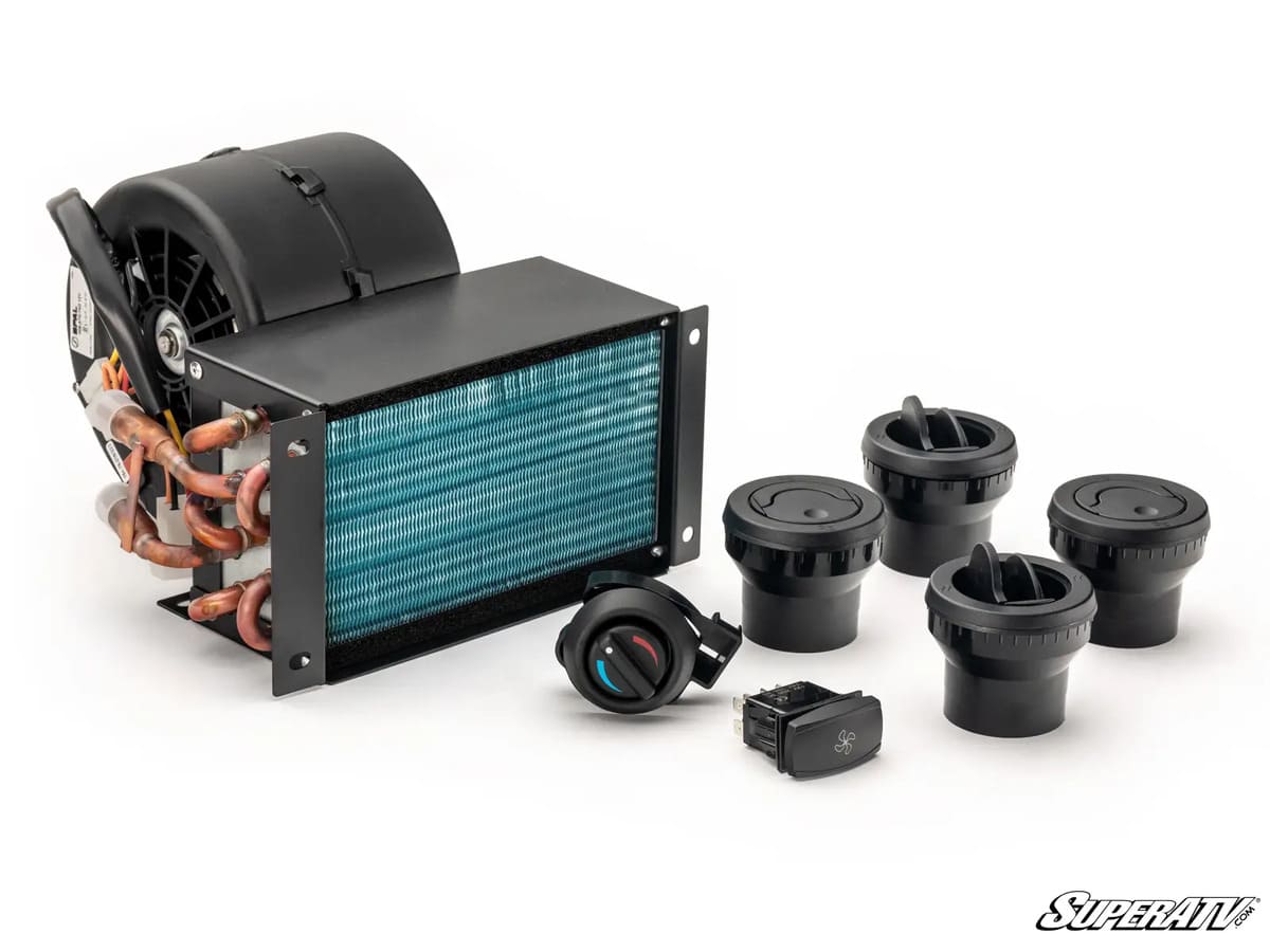 SuperATV Polaris General XP 1000 In-Dash Heater W/ Grill Cover