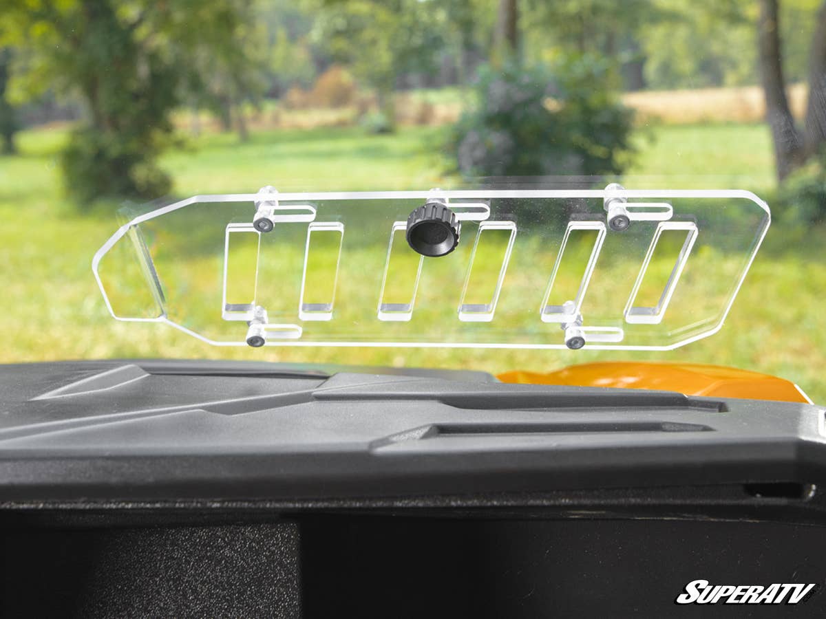 SuperATV Polaris General XP 1000 Scratch Resistant Vented Full Windshield