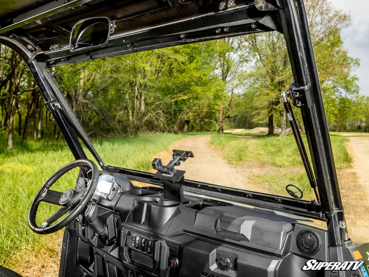 SuperATV Polaris Ranger 1000 Flip Windshield