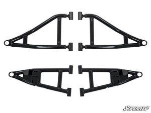 SuperATV Polaris Ranger 1000 High Clearance 1.5” Forward Offset A-Arms