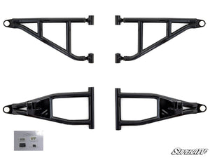 SuperATV Polaris Ranger XP 1000 NorthStar Crew High Clearance 2" Forward Offset A-Arms (Open Box)