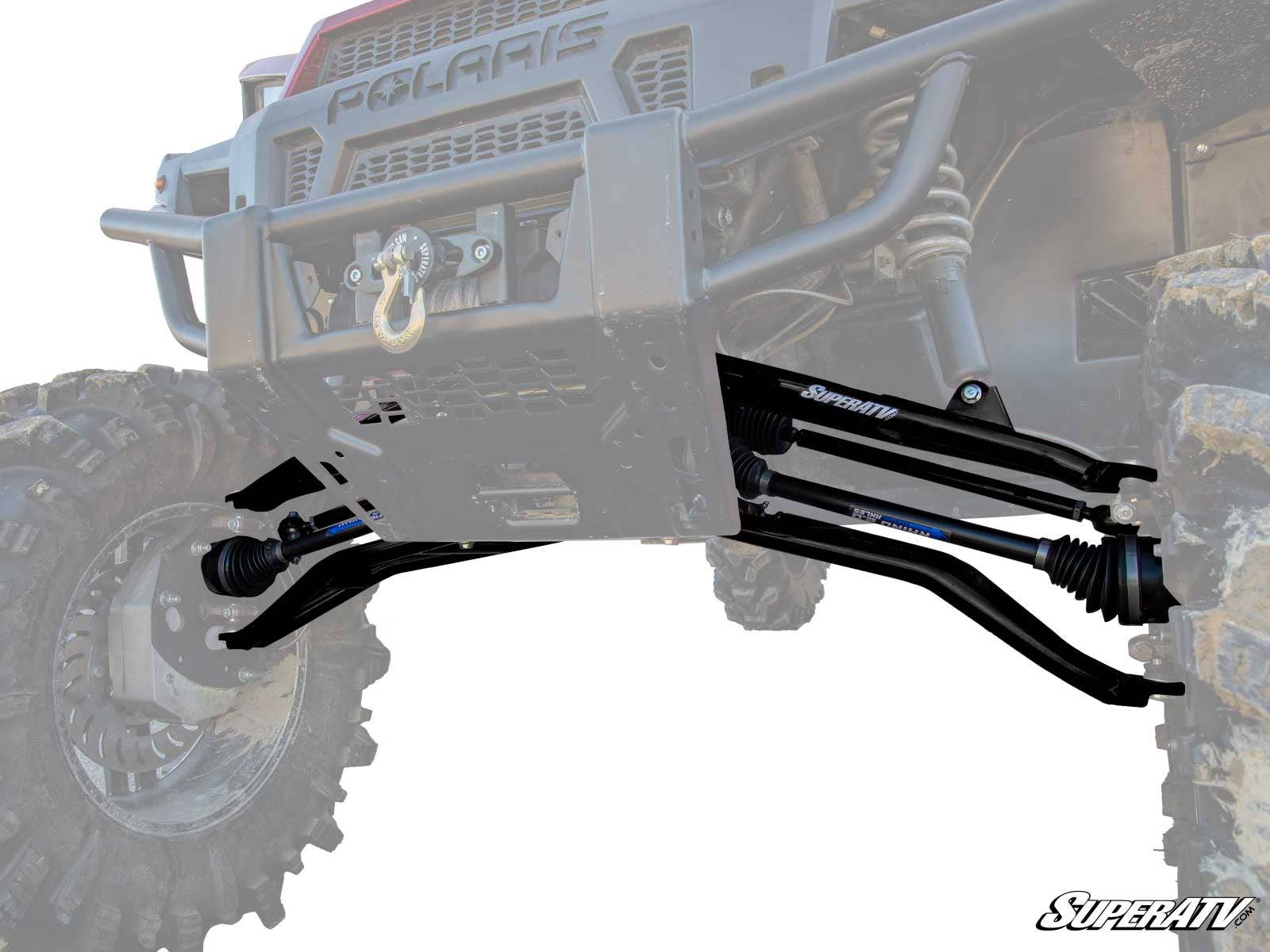 SuperATV Polaris Ranger XP 1000 NorthStar Crew High Clearance 2" Forward Offset A-Arms (Open Box)