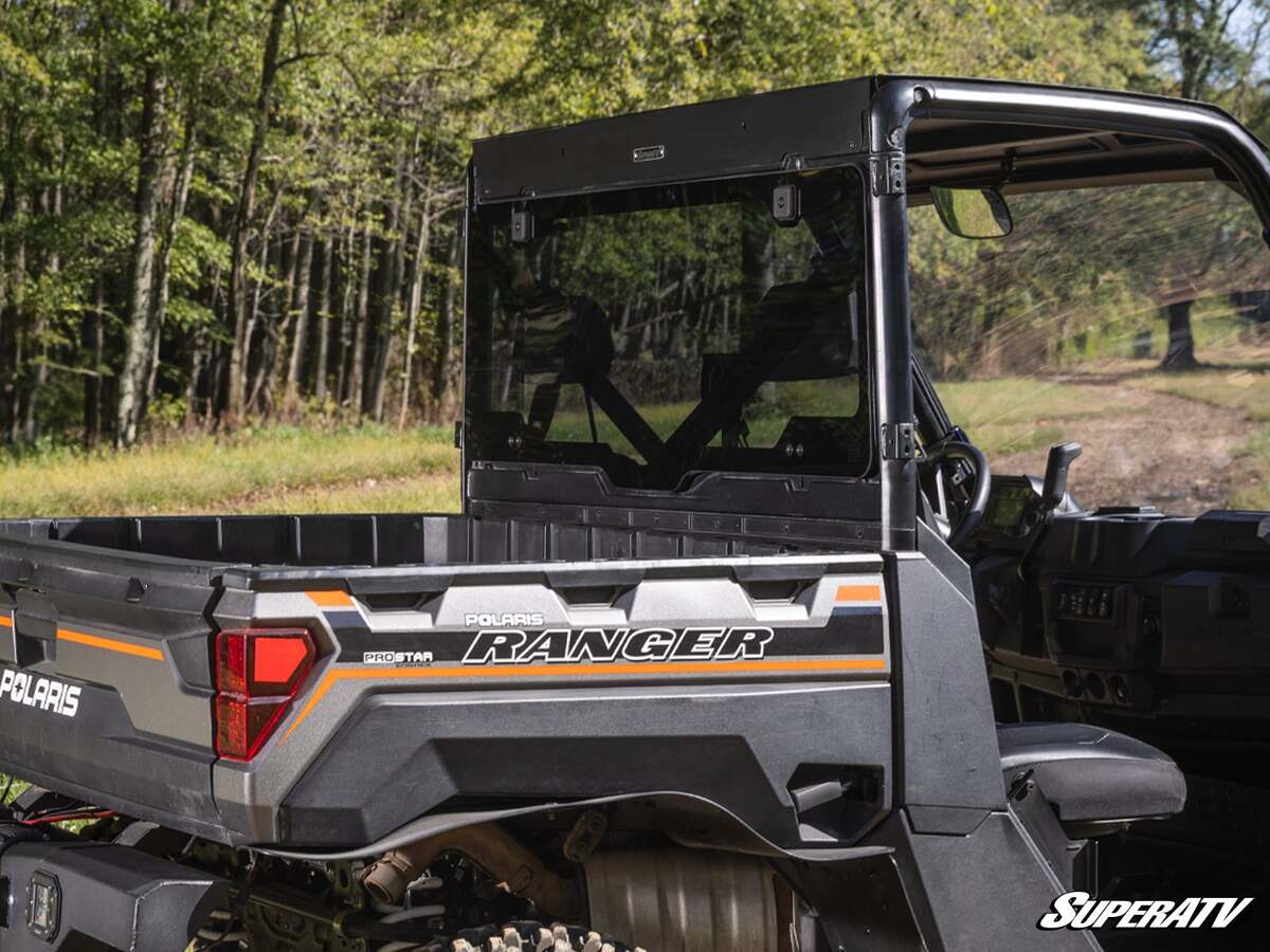 SuperATV Polaris Ranger 1000 Rear Glass Windshield