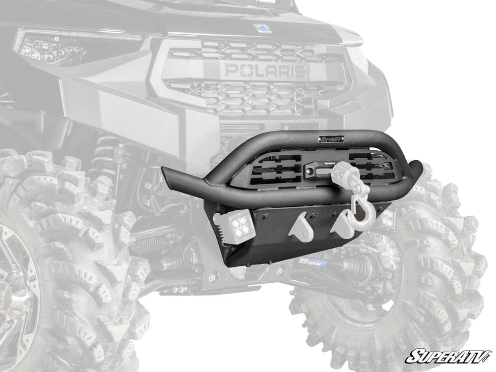 SuperATV Polaris Ranger XP 1000 Winch Ready Low Profile Front Bumper