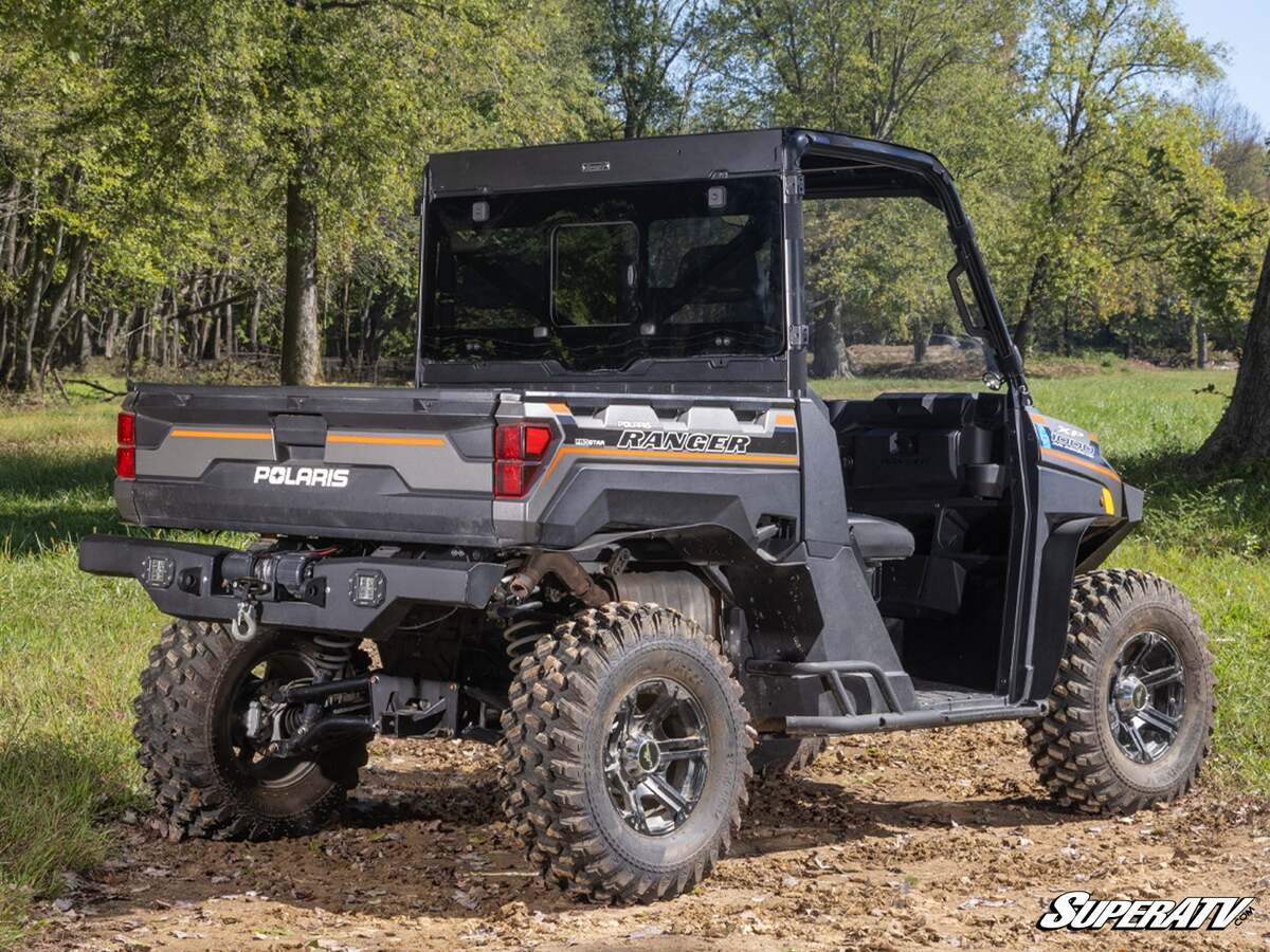 SuperATV Polaris Ranger XP 900 Glass Sliding Rear Windshield