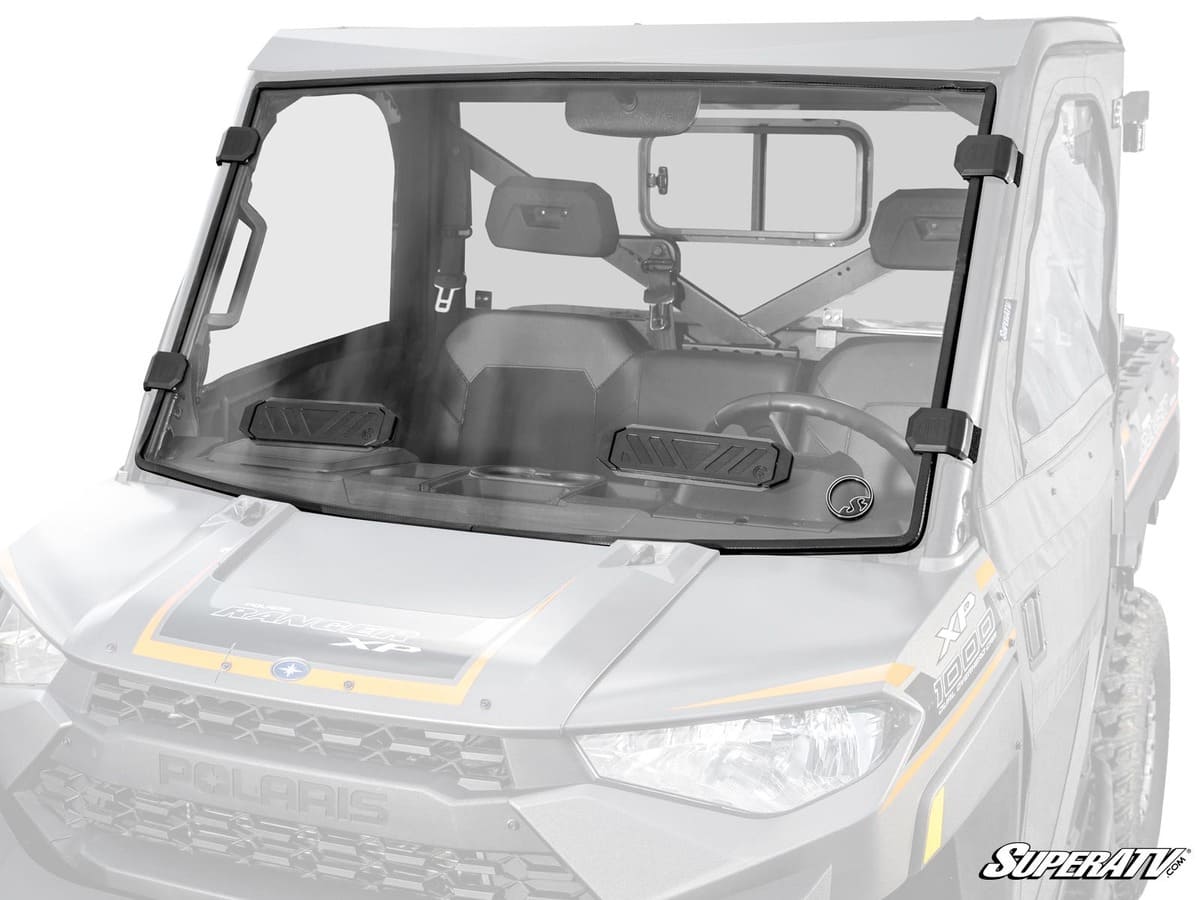 SuperATV Polaris Ranger XP Kinetic Vented Full Windshield