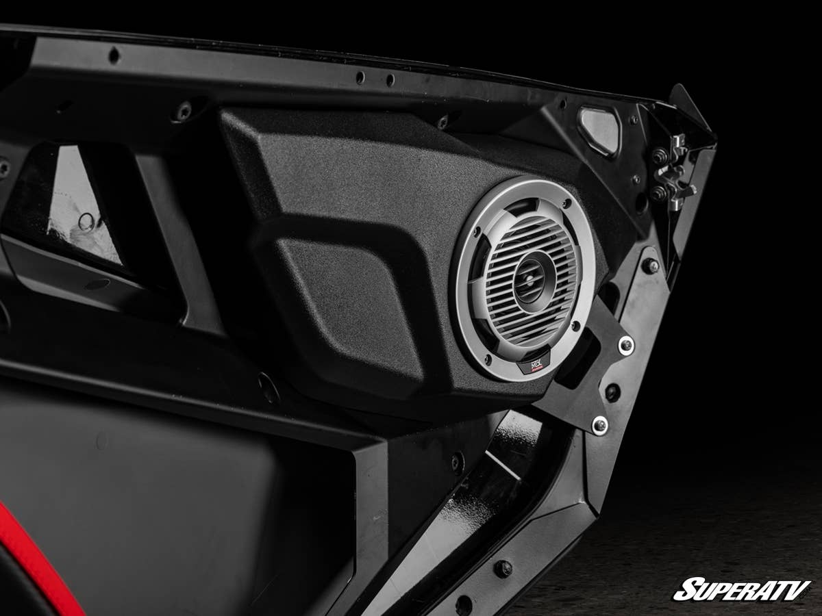 SuperATV Polaris RZR Pro R Metra 6.5” Speaker Door Pods