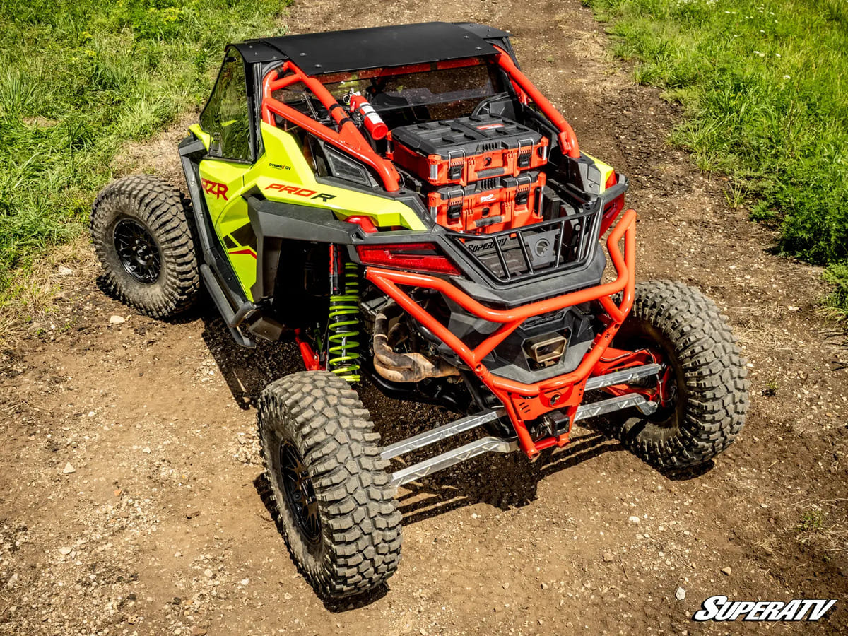 SuperATV Polaris RZR Pro R Milwaukee Compatible Bed Mount