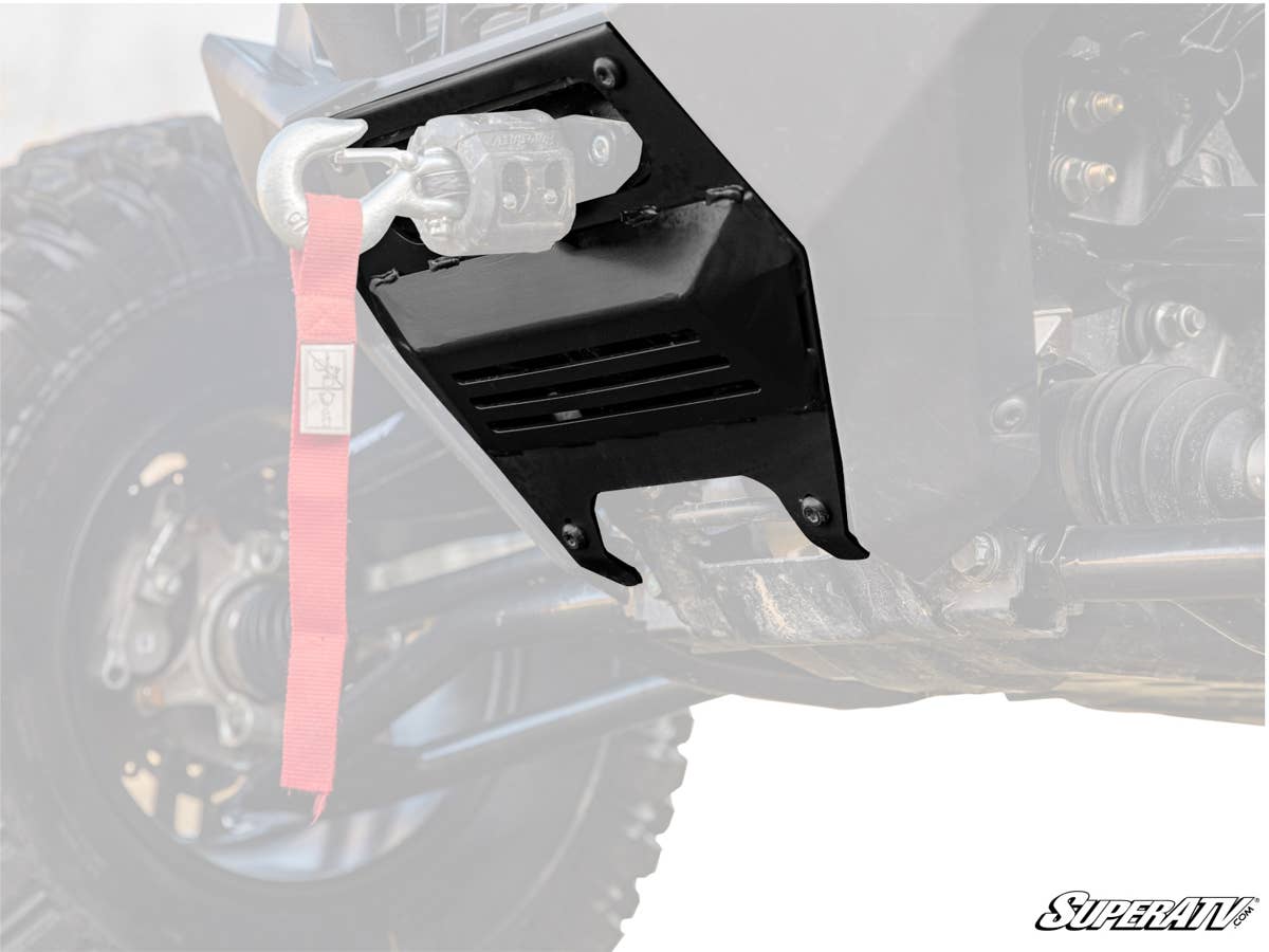 SuperATV Polaris RZR Pro XP Winch Mounting Plate