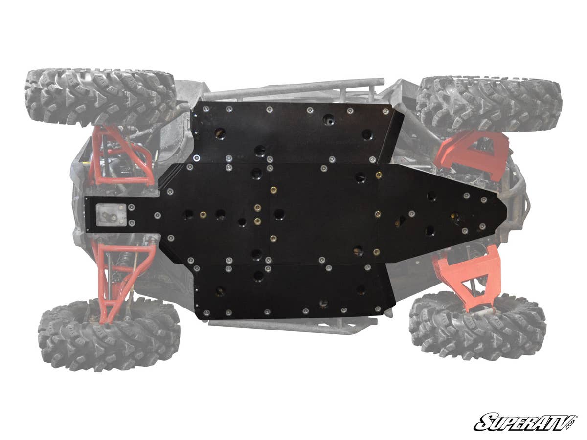 SuperATV Polaris RZR S 1000 Full Skid Plate