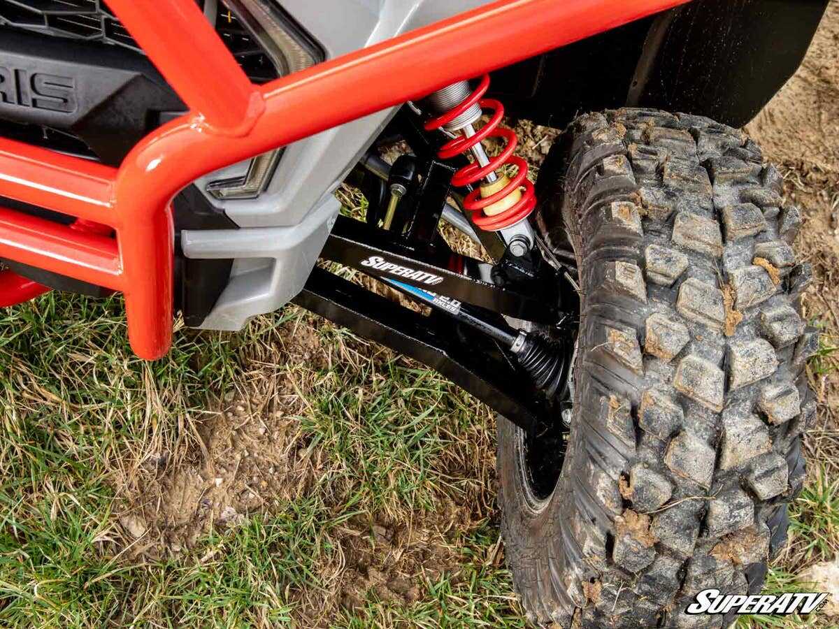SuperATV Polaris RZR Trail S 1000 2” Forward Offset Boxed A-Arms