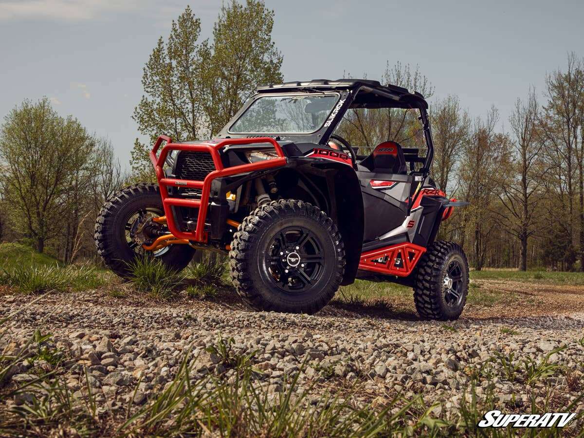 SuperATV Polaris RZR Trail S 1000 High Clearance 1.5” Forward Offset A-Arms