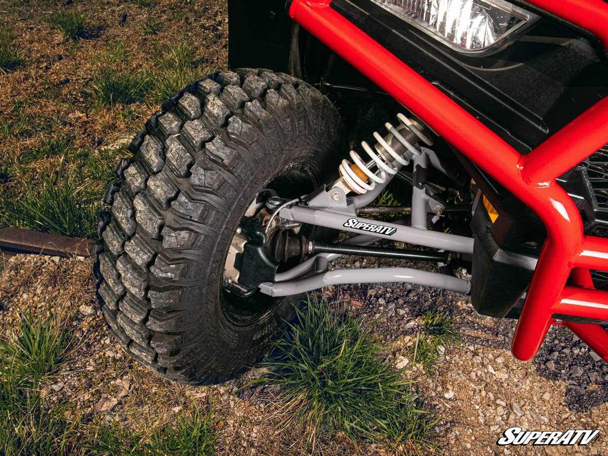 SuperATV Polaris RZR Trail S 900 High Clearance 1.5” Forward Offset A-Arms