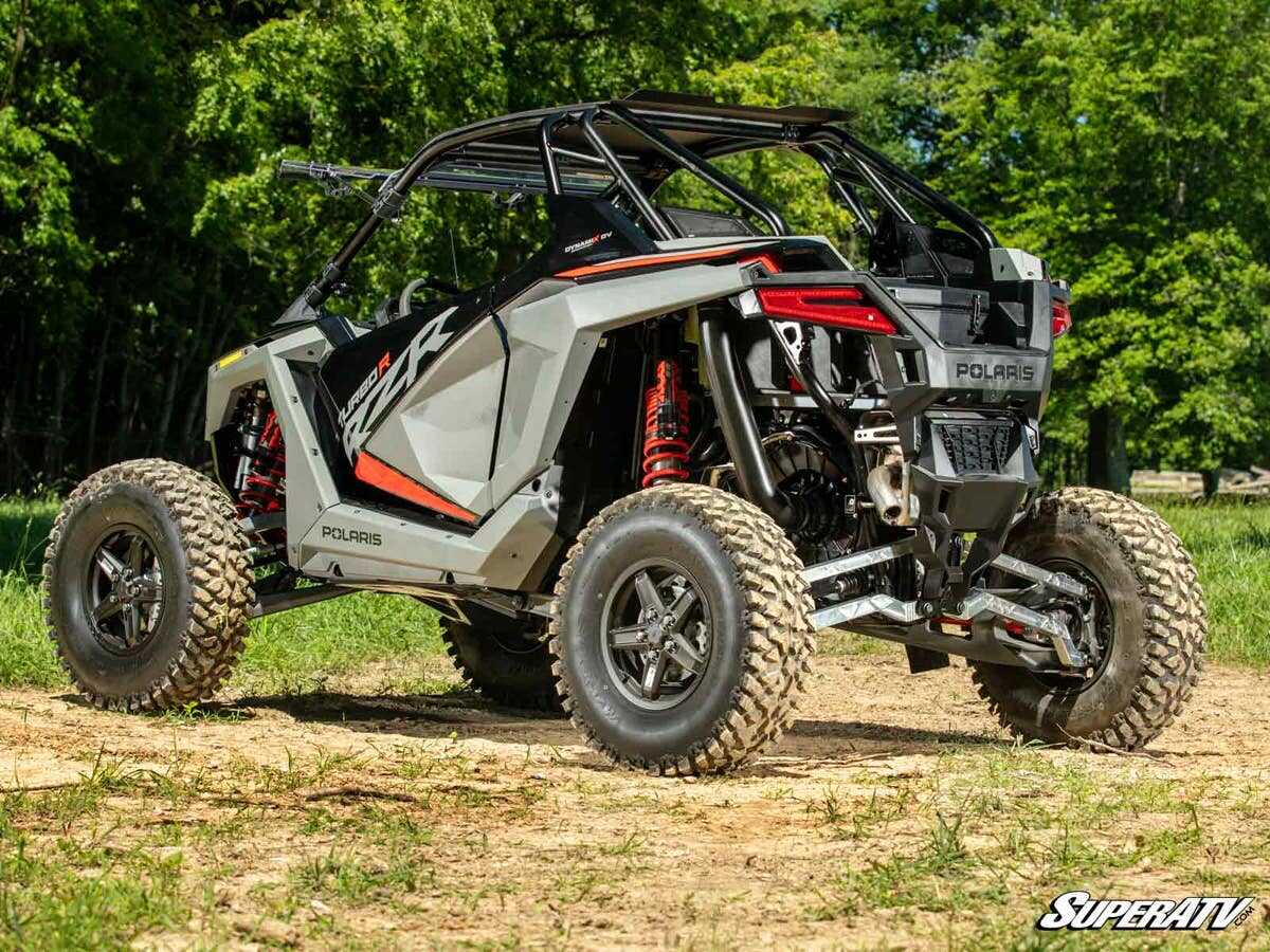 SuperATV Polaris RZR Turbo R High-Clearance Billet Radius Arms