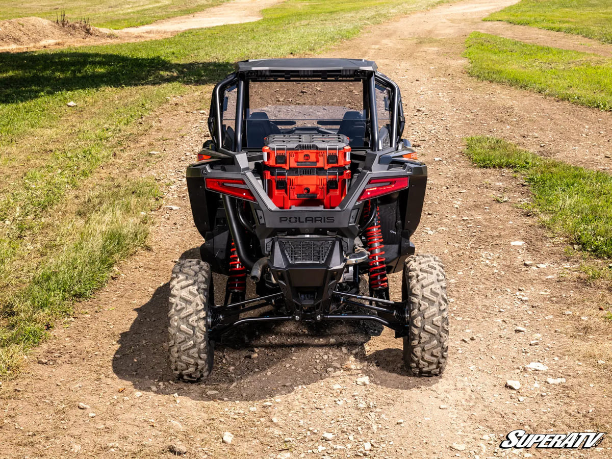 SuperATV Polaris RZR Turbo R Milwaukee Compatible Bed Mount