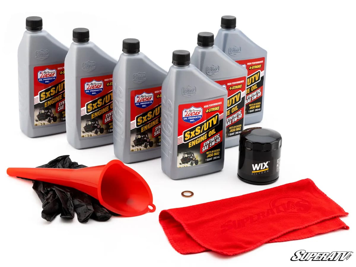 SuperATV Polaris RZR Up & Running Oil Change Kit