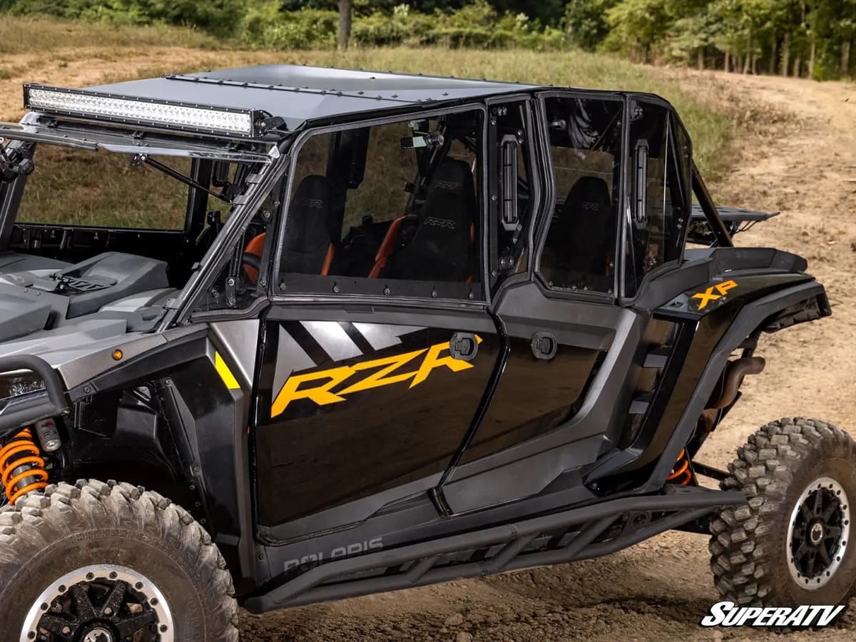SuperATV 2024+ Polaris RZR XP 4 1000 Upper Doors Hard Cab Enclosure
